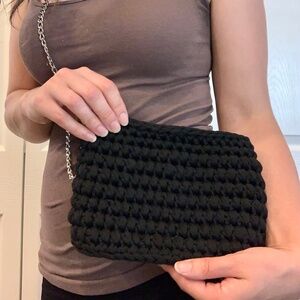 Handmade crotcheted purse